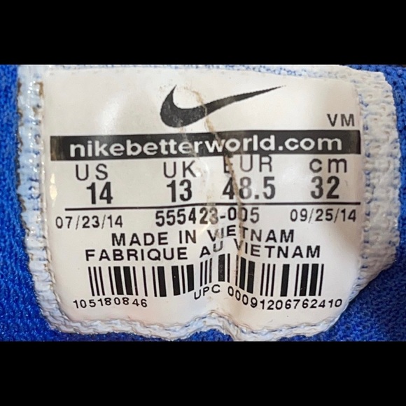 Nike Air Max Coliseum Racer Blue Orange Black 14 - Picture 12 of 14